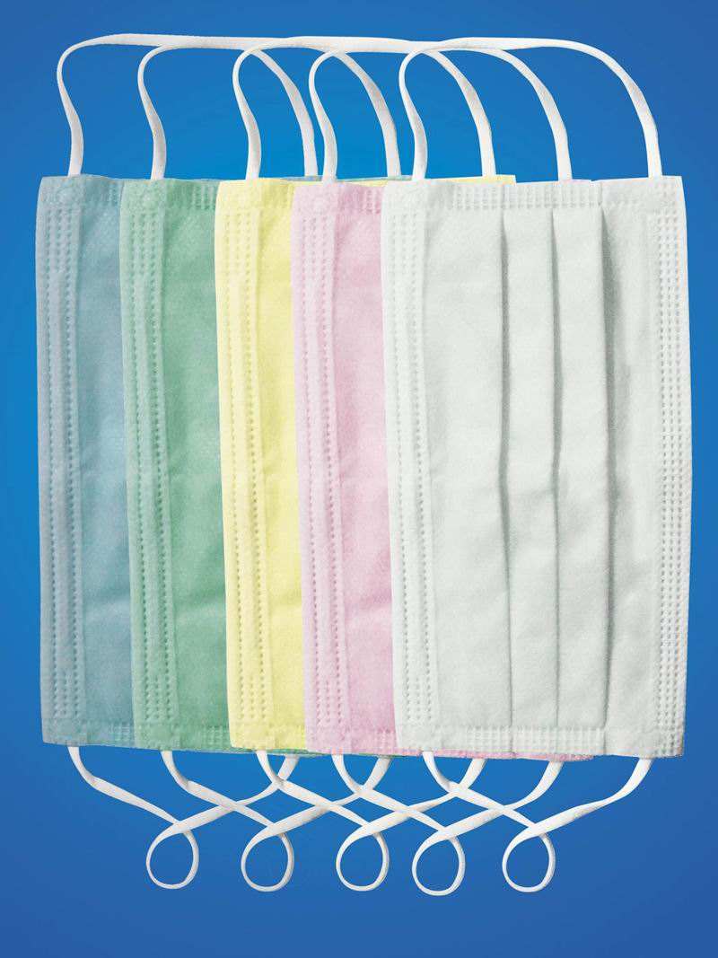 无纺布口罩_一次性口罩_防尘防雾霾防护口罩