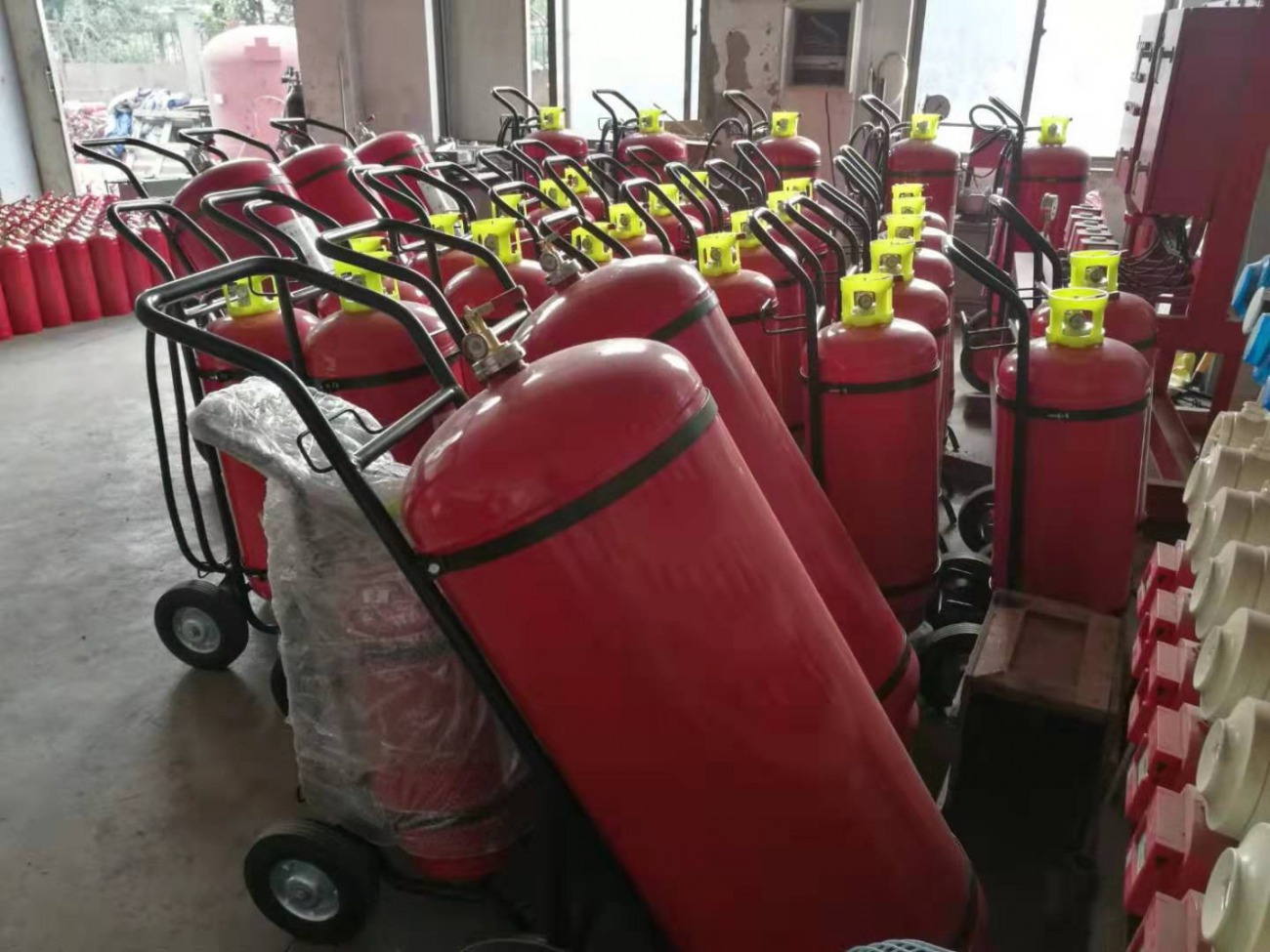 推车式灭火器：守护福建九市安全的移动消防堡垒