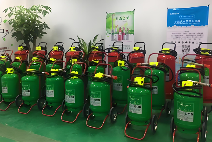 水基灭火器药剂与水充装比例