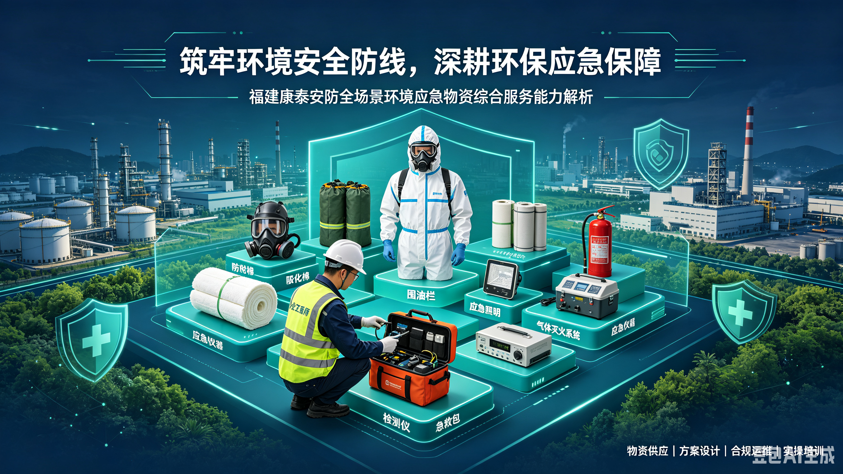 福建康泰安防全场景环境应急物资综合服务能力解析