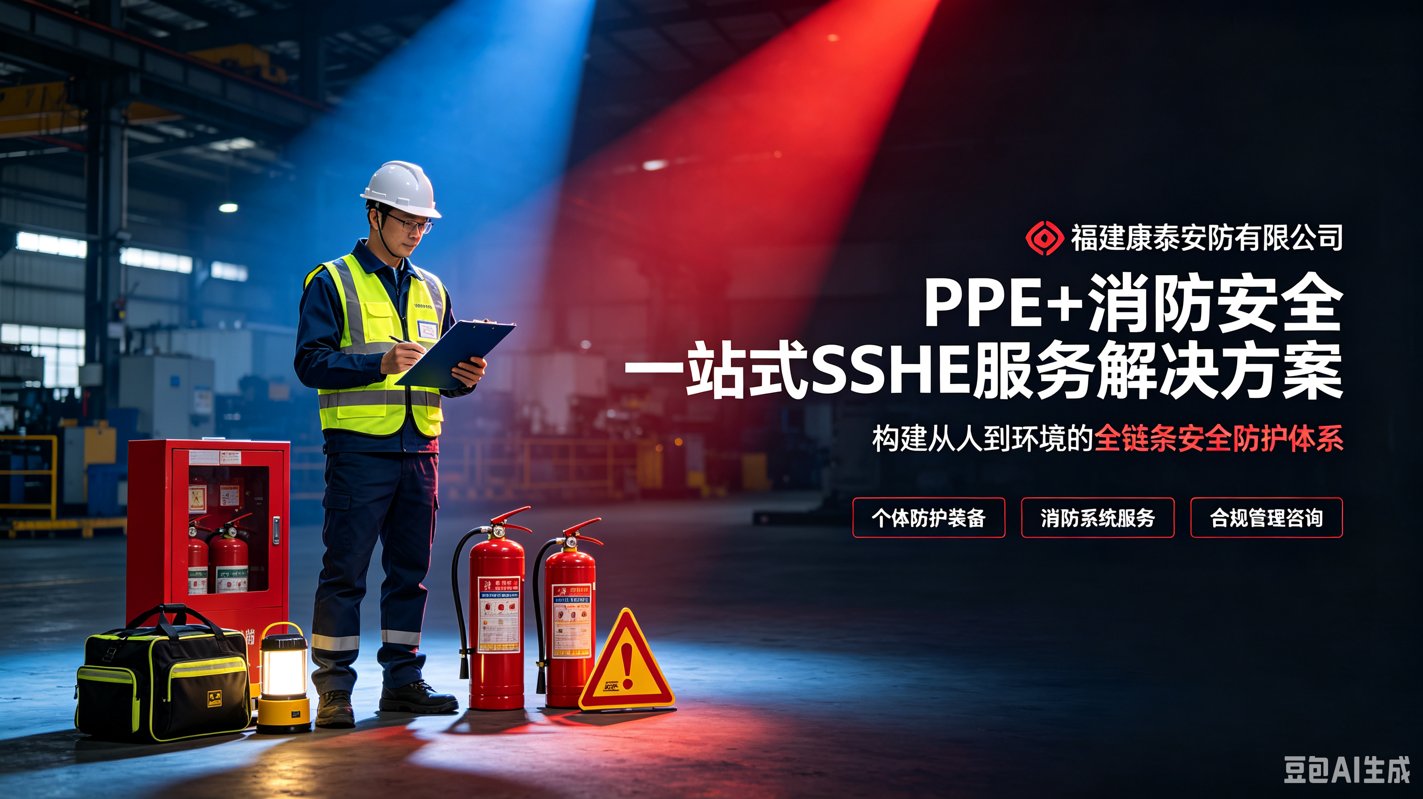 灭火器全生命周期安全管理与维修解决方案