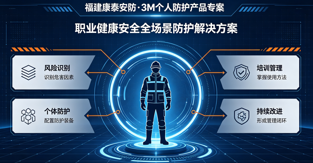 3M个人防护产品专案_职业健康安全全场景PPE解决方案